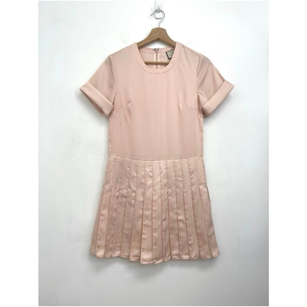 Tuckernuck Ballet Pleated Liza Dress Light Pink Spring Feminine Preppy Party XXS - Picture 14 of 14